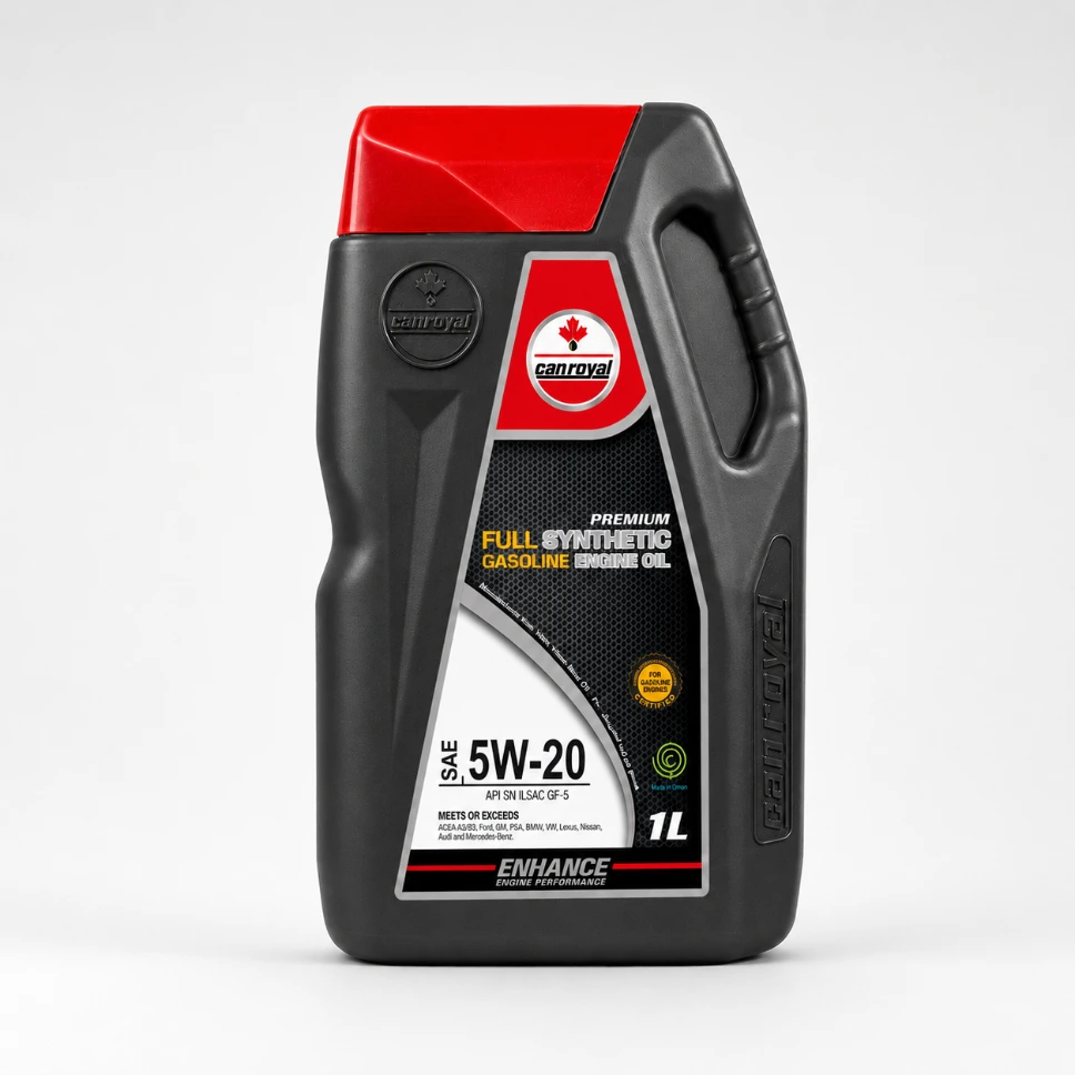 Canroyal Full Synthetic Gasoline Engine Oil SAE 5W20 API SN