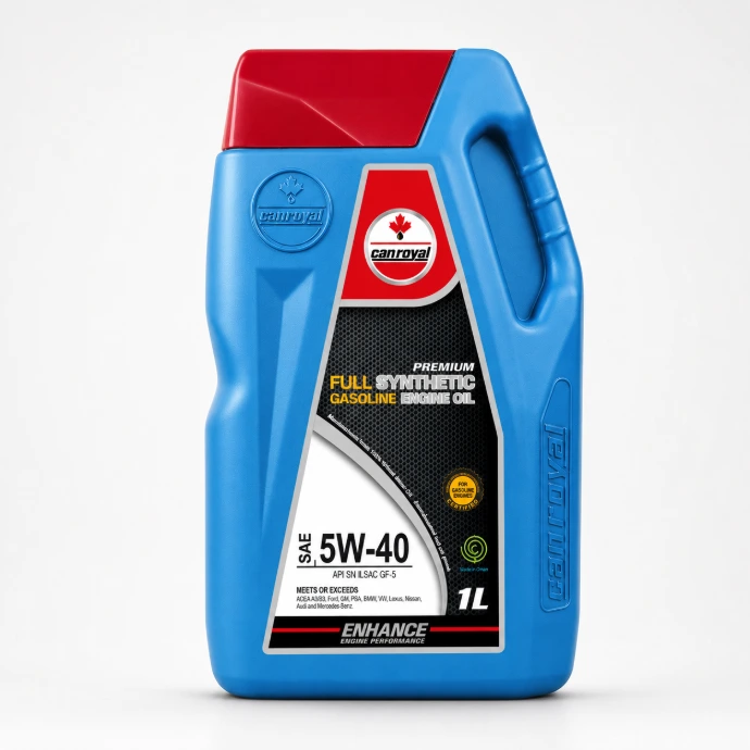 CANROYAL FULL SYNTHETIC GASOLINE ENGINE OIL SAE 5W40 API SN