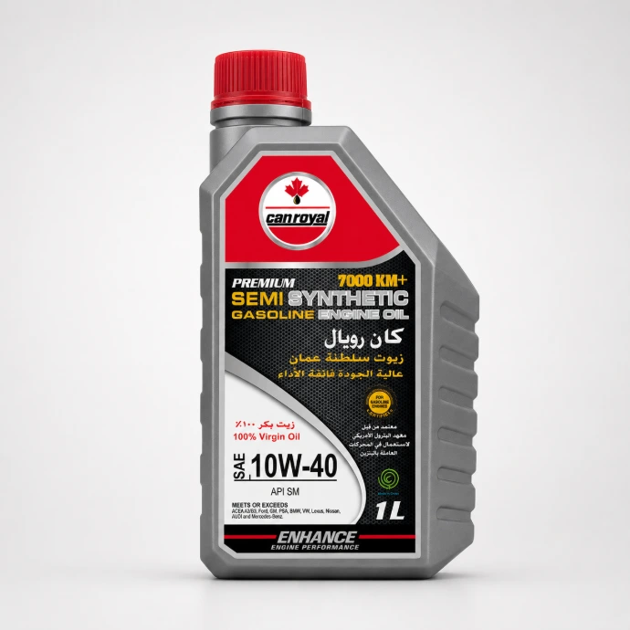 CANROYAL GASOLINE ENGINE OIL SAE 10W40 API SM